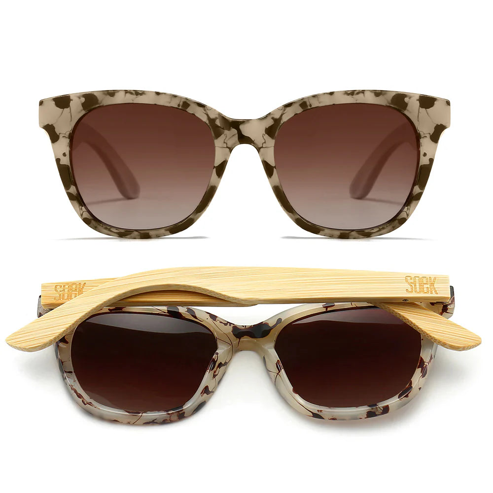 Lila Grace Ivory Tortoise Sunglasses