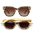 Lila Grace Ivory Tortoise Sunglasses