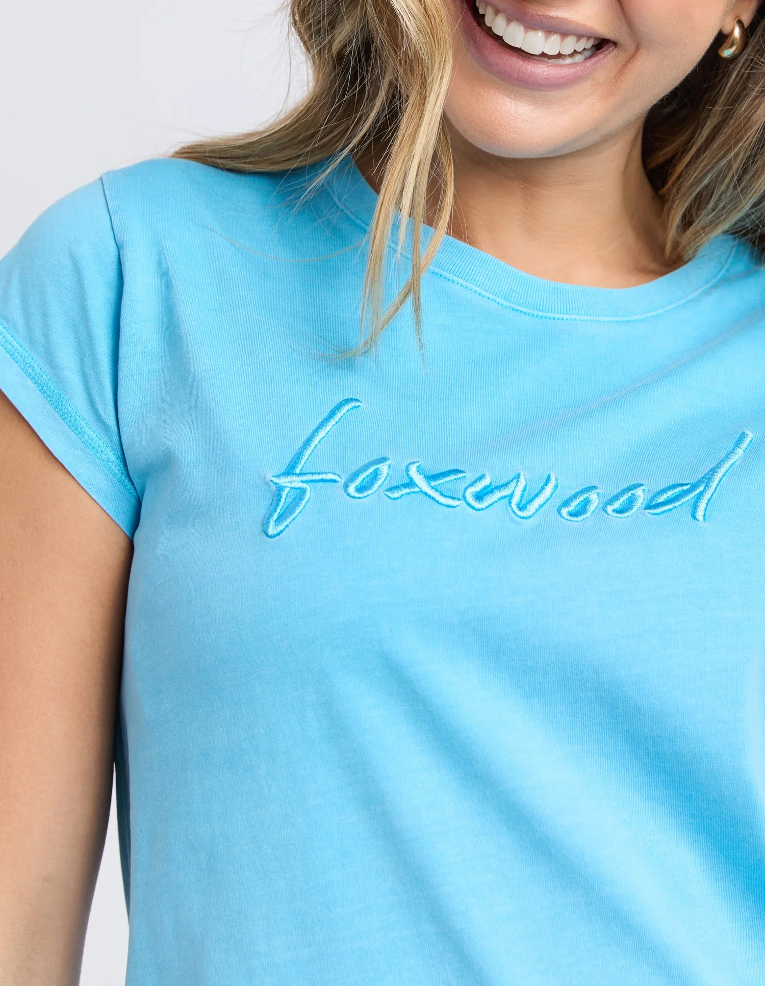 Signature Embroidery Tee Dress