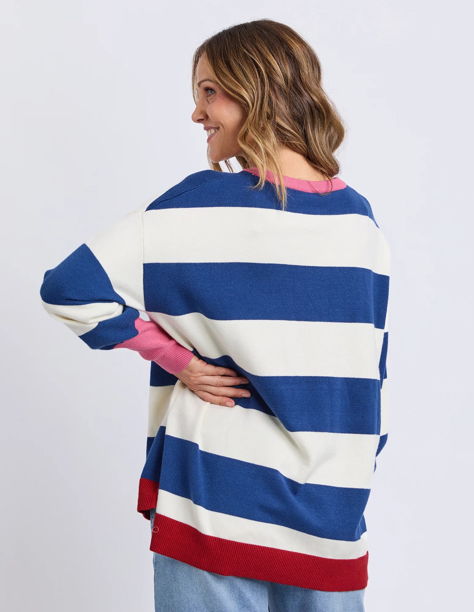 Elvie Block Stripe Knit