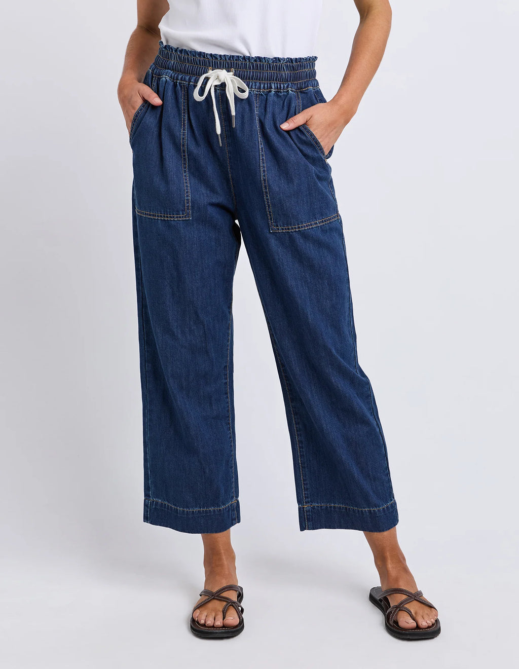 Greta Slim Leg Denim Pant