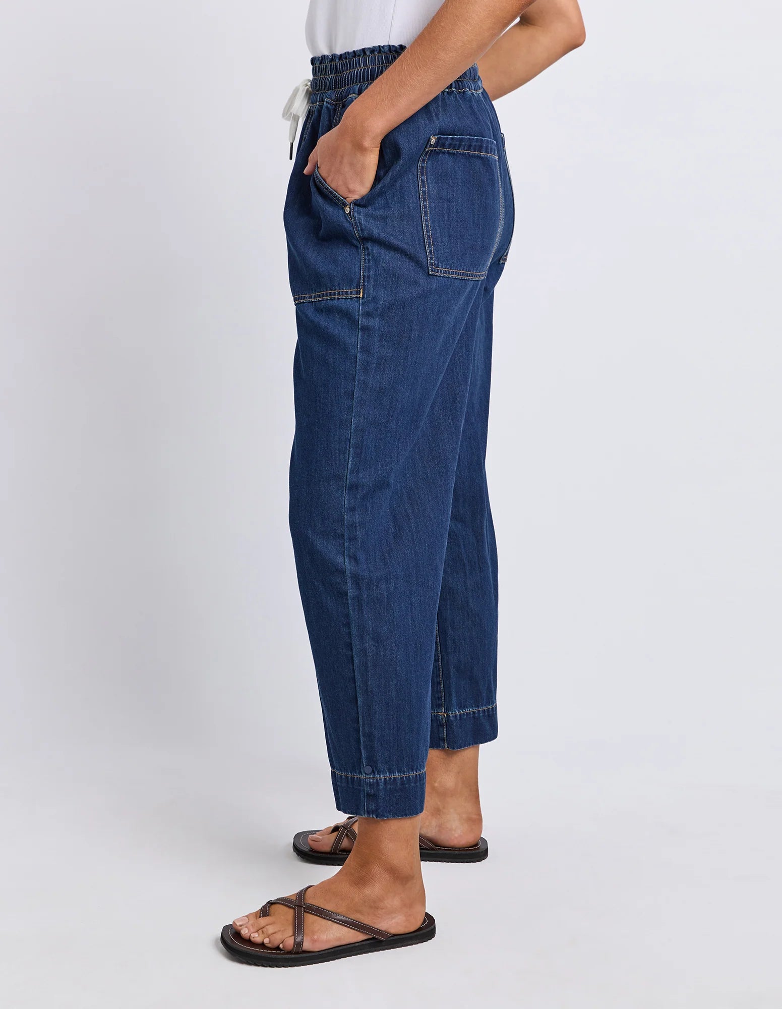 Greta Slim Leg Denim Pant