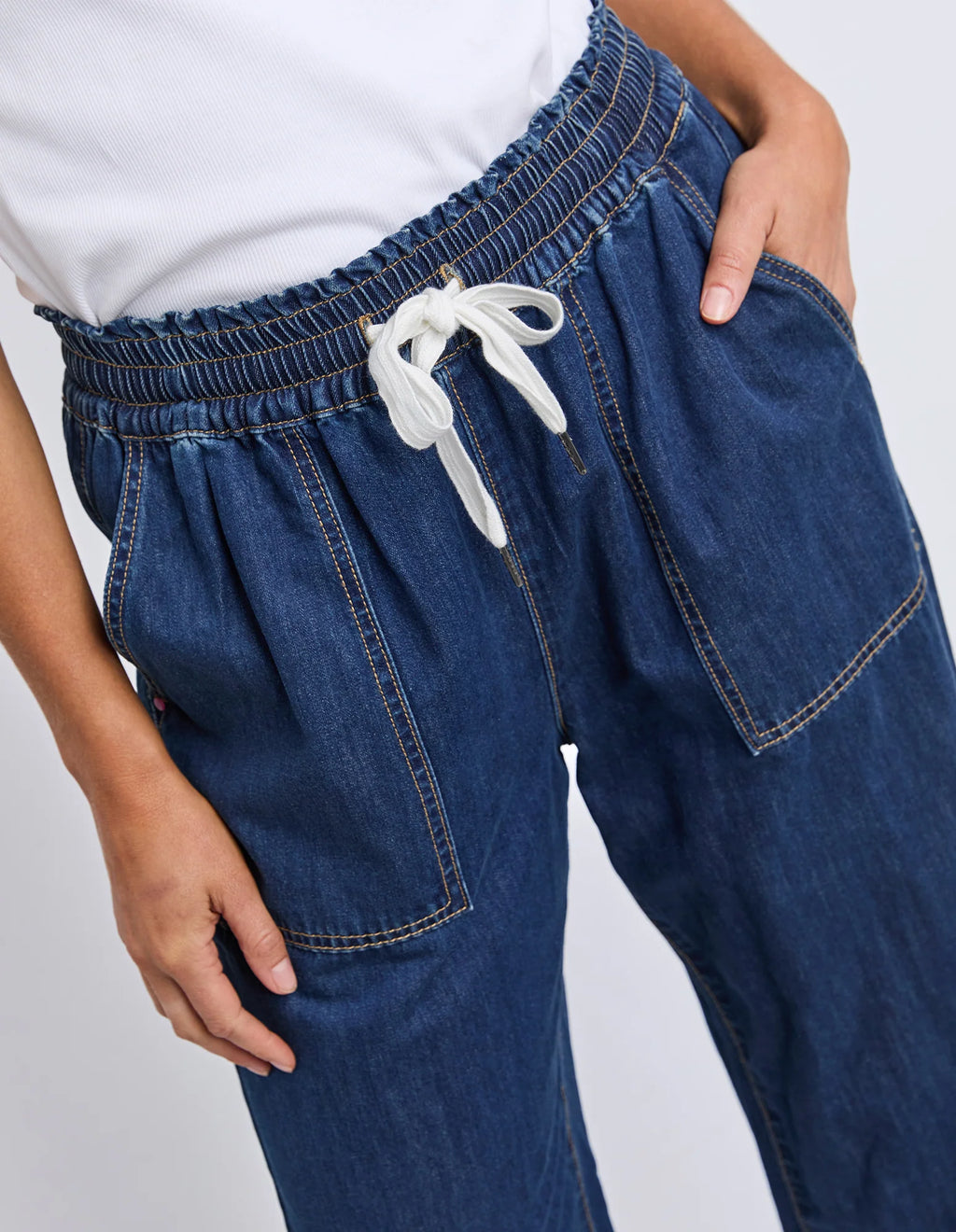 Greta Slim Leg Denim Pant