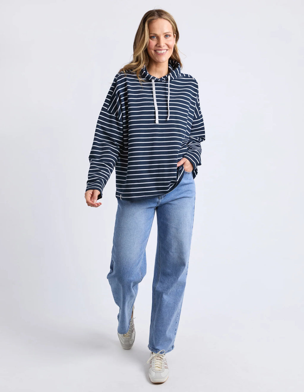 Rhea Hoodie - Stripe
