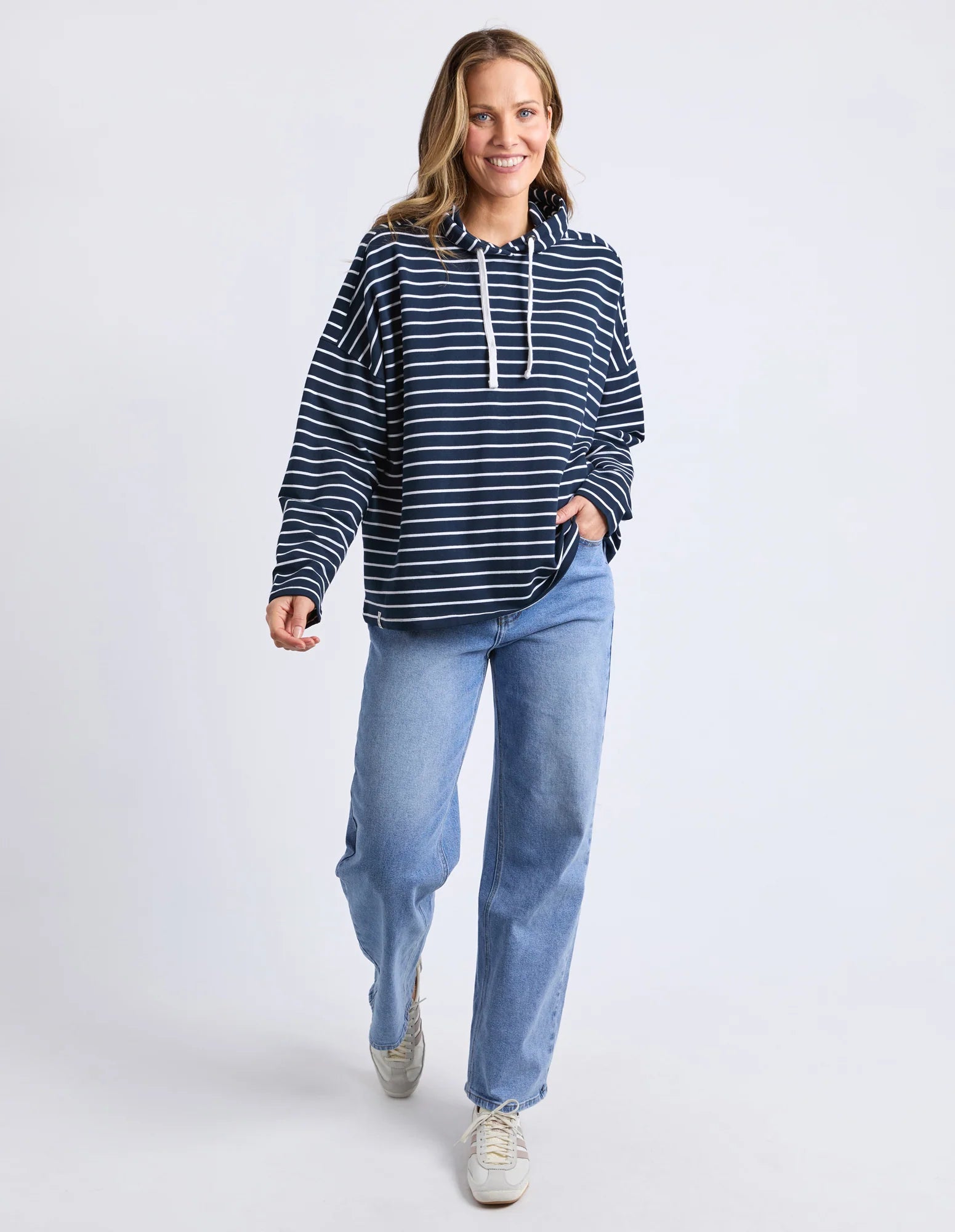 Rhea Hoodie - Stripe