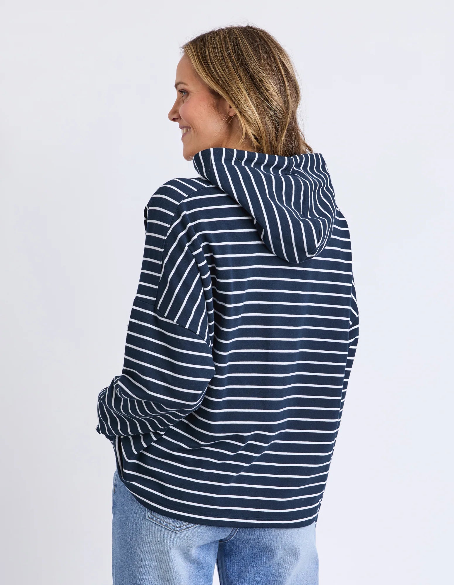 Rhea Hoodie - Stripe