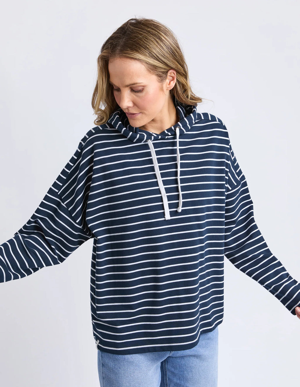 Rhea Hoodie - Stripe