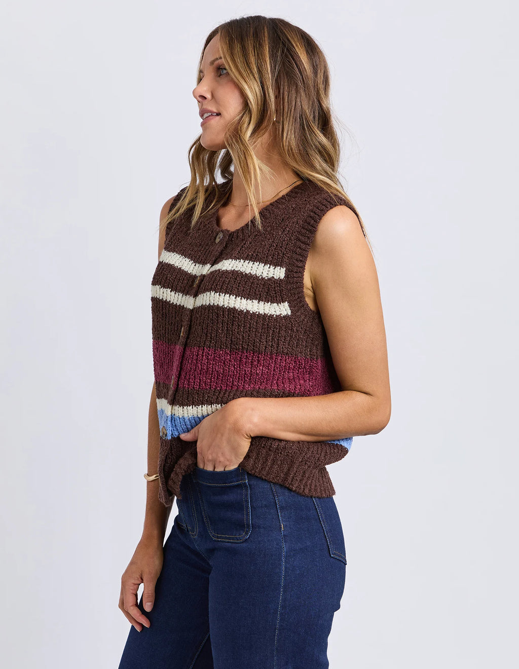 Delta Stripe Knit