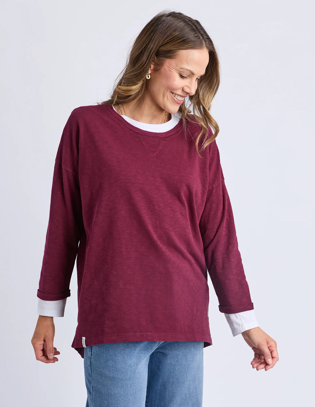 Annie 3/4 Slv Tee