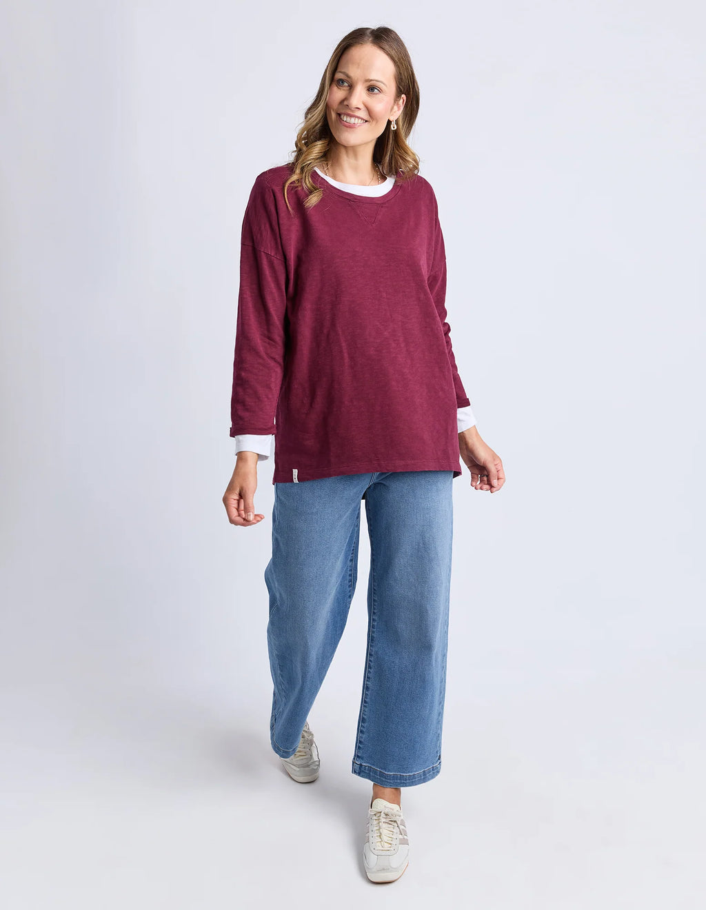 Annie 3/4 Slv Tee