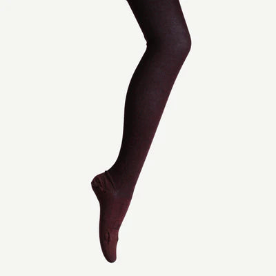 Merino Wool Textured Knit Tights