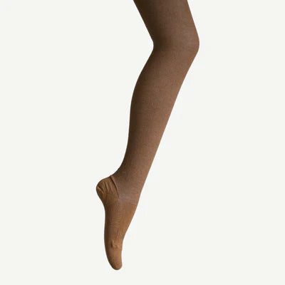 Merino Wool Textured Knit Tights