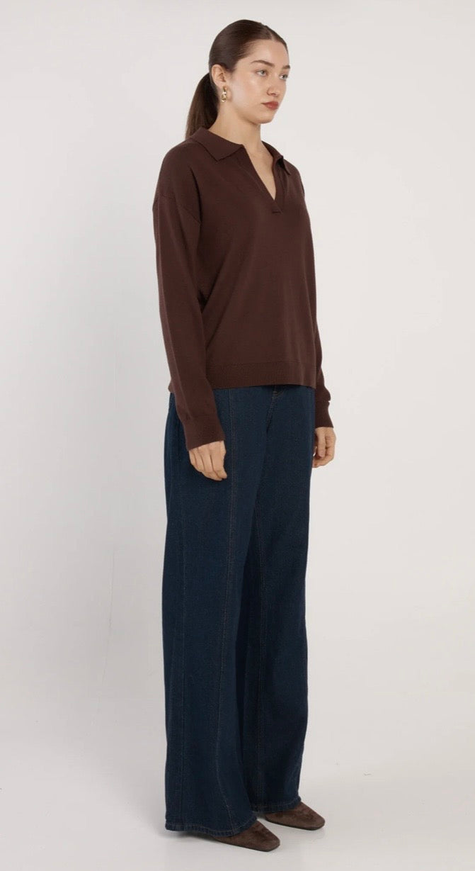 Solenne Polo Knit