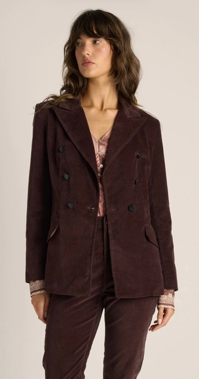 Rhea Velvet Blazer