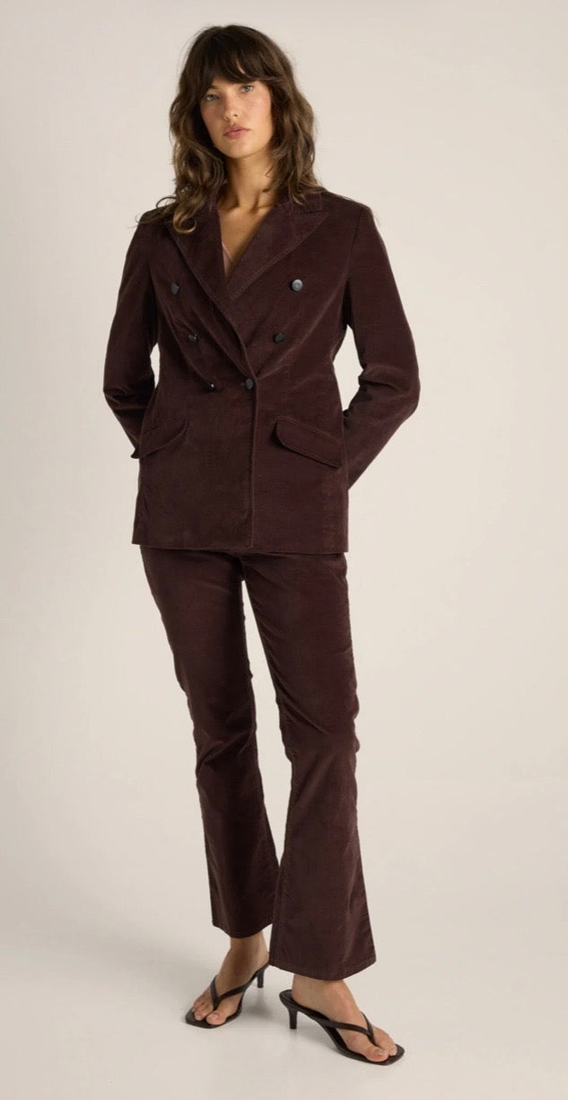 Rhea Velvet Blazer