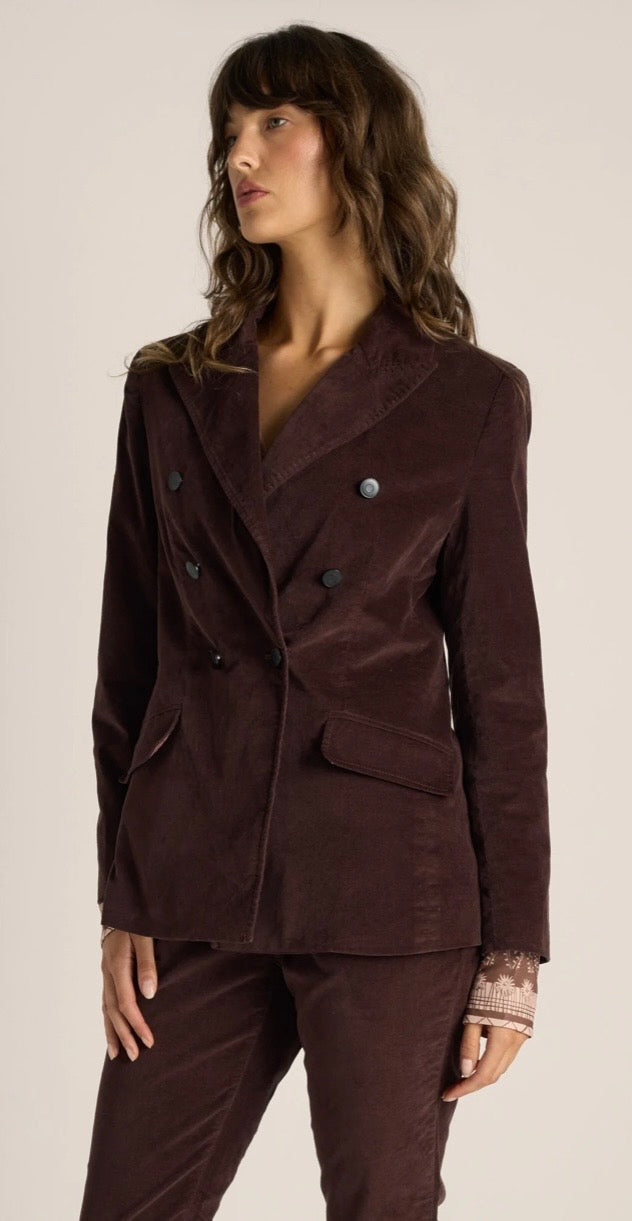 Rhea Velvet Blazer