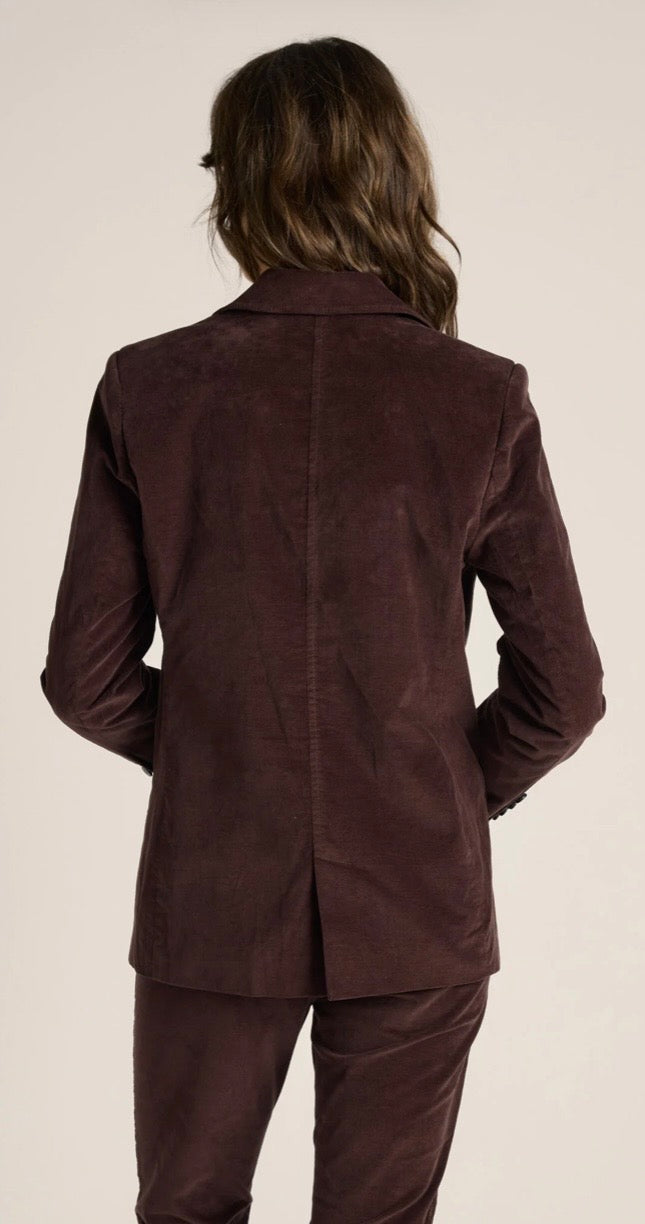Rhea Velvet Blazer