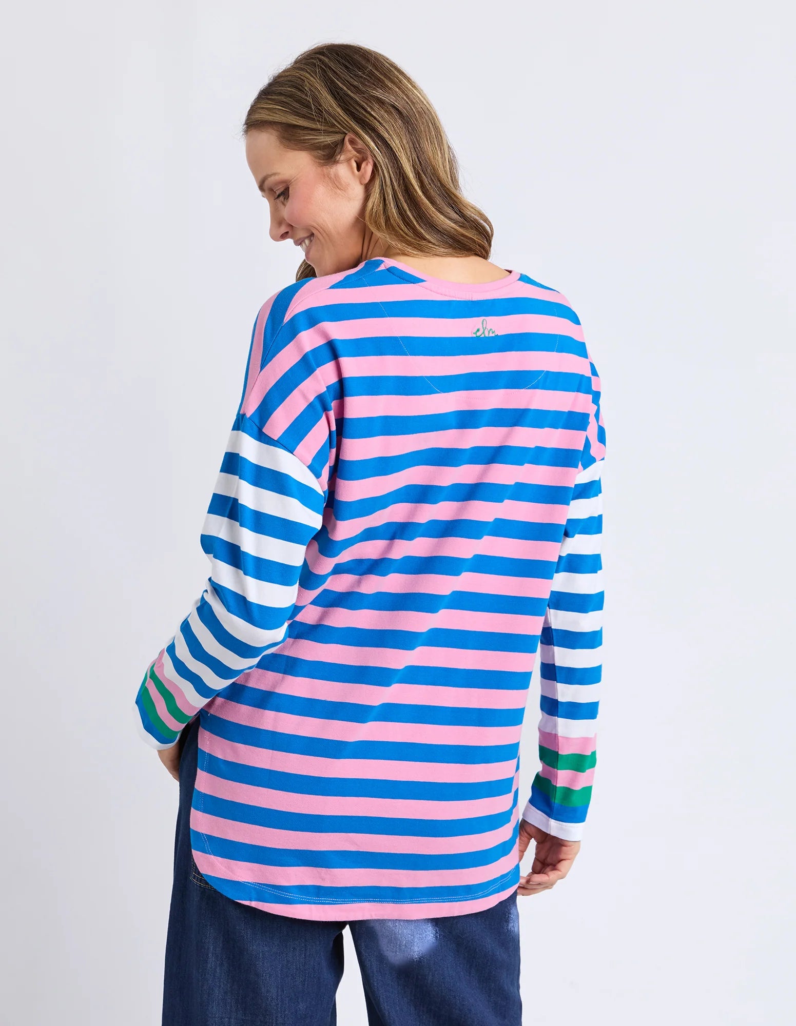 Taffy Stripe Long Sleeve Tee