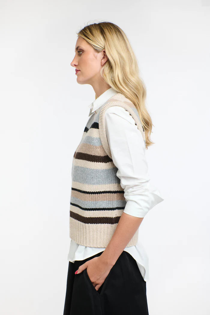 Phoebe Stripe Vest