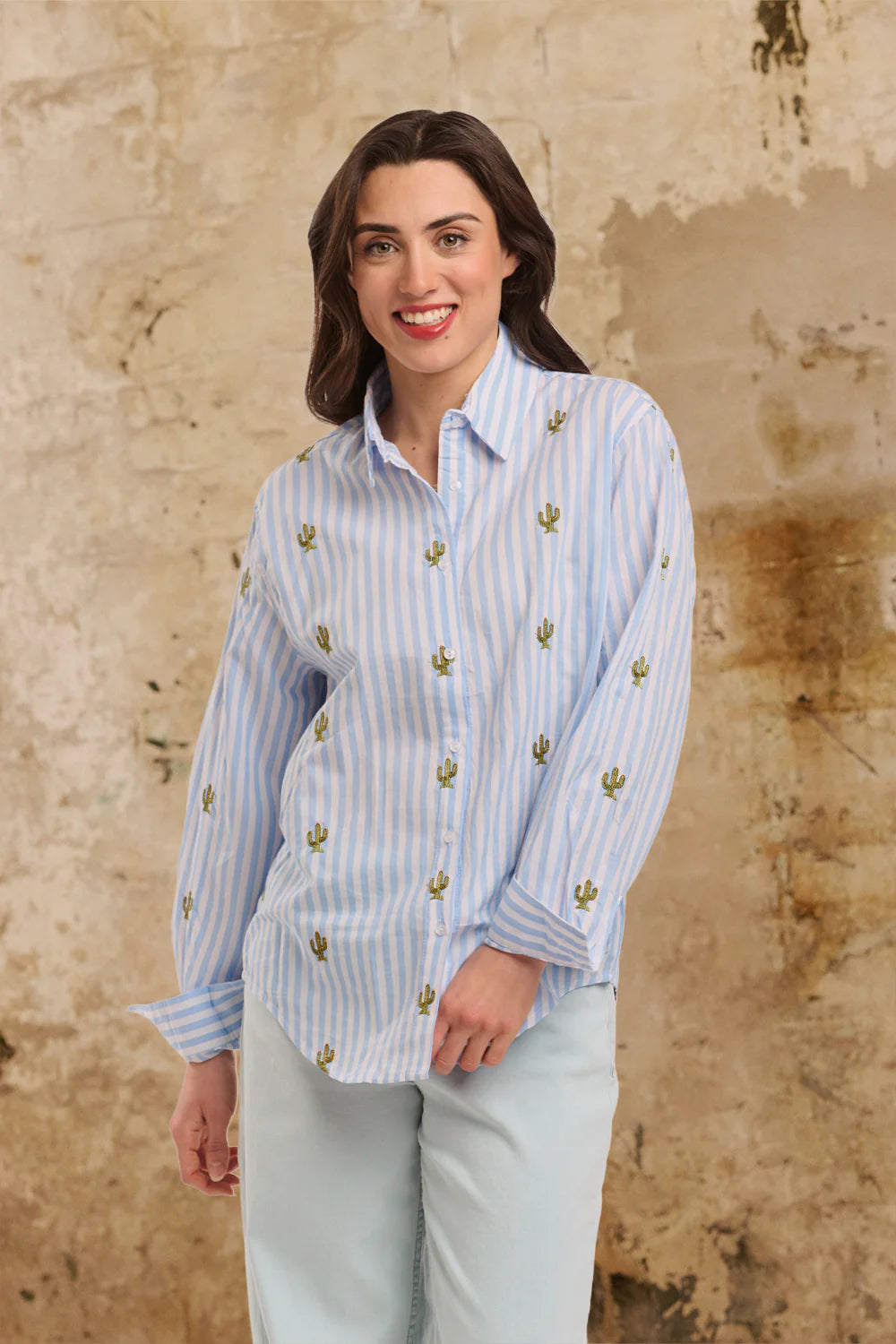Stripe Cactus Shirt