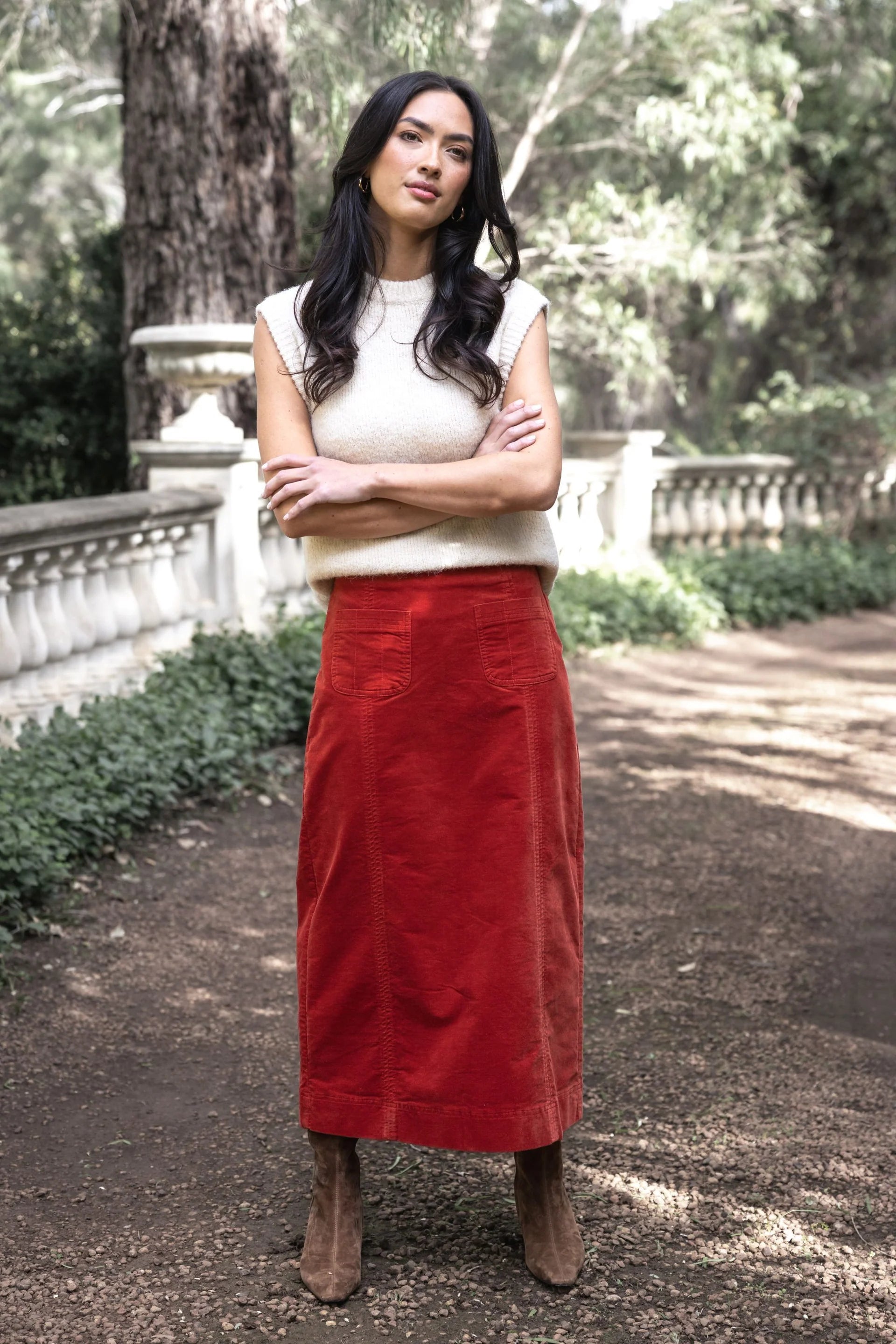 Va Va Velour Skirt