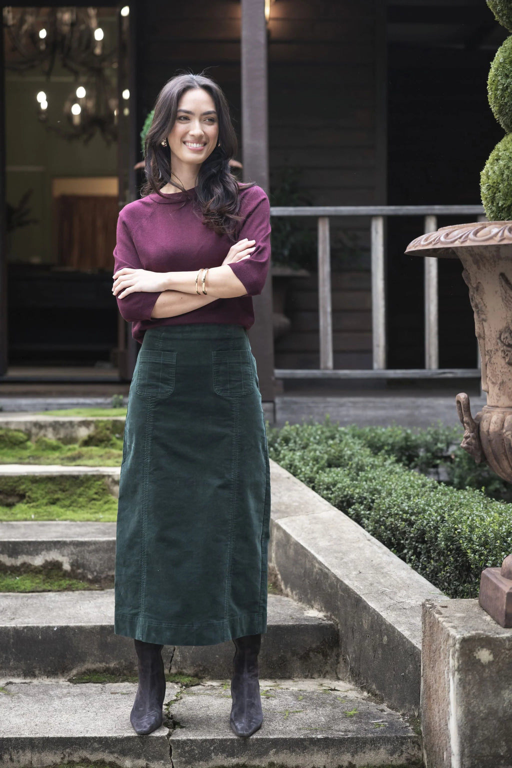 Va Va Velour Skirt