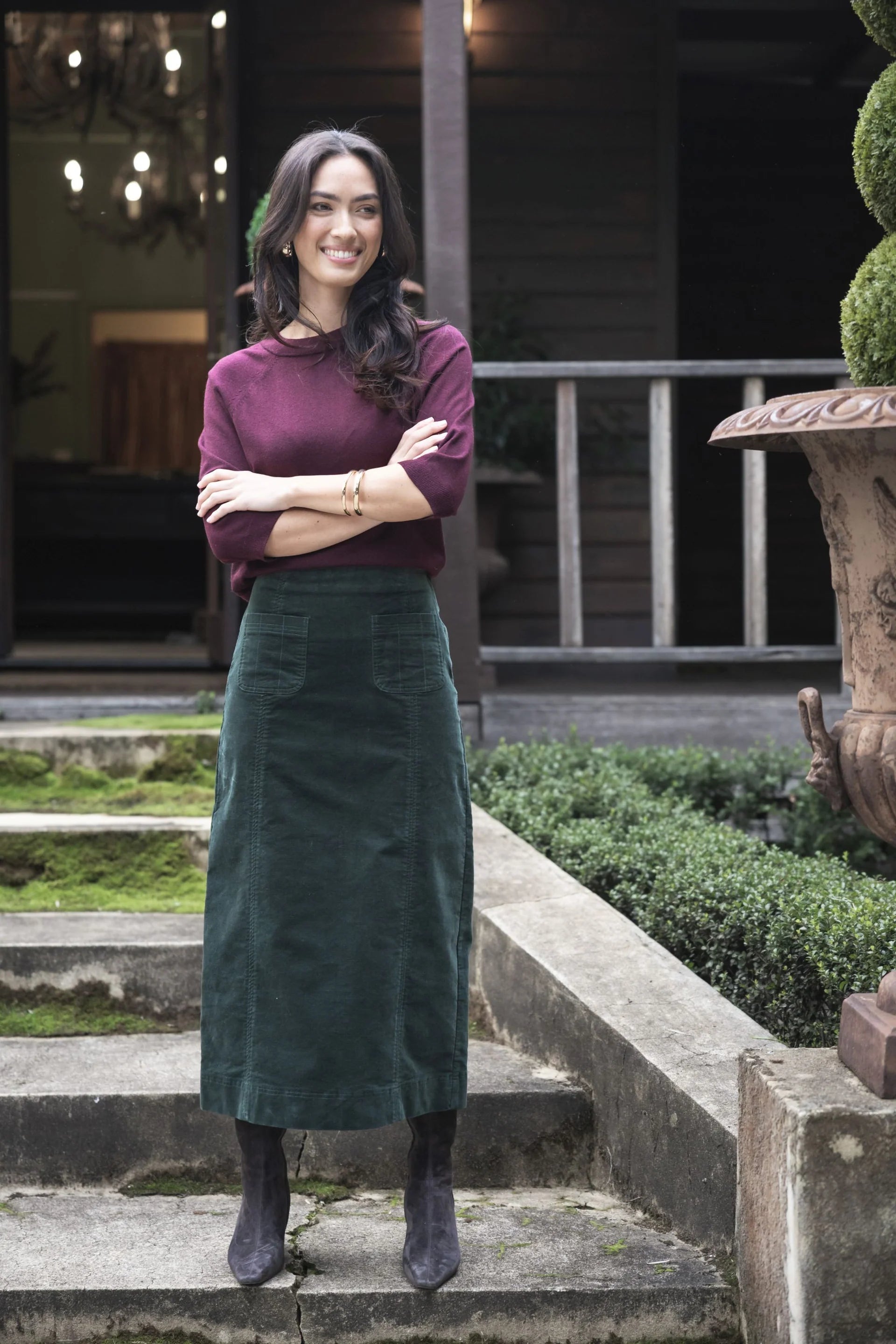 Va Va Velour Skirt