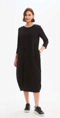 Banded Hem Jersey Dress