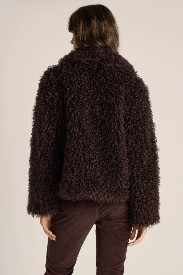 Wynn Cropped Fur Jacket