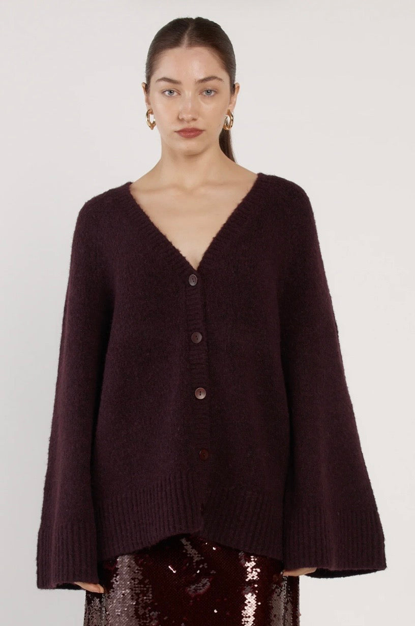 Zinnia Fluffy Cardigan