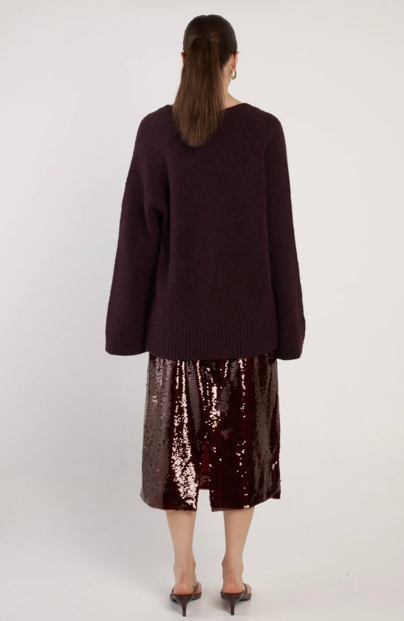 Zinnia Fluffy Cardigan