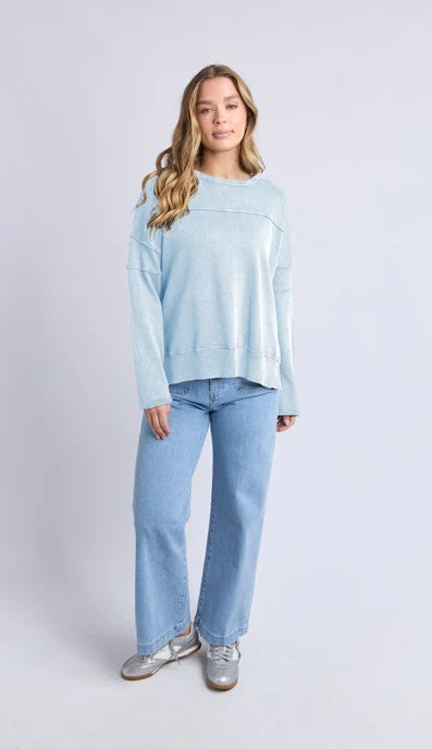Jayne Throw on Knit