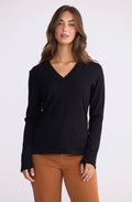 Cassian LS Knit Top