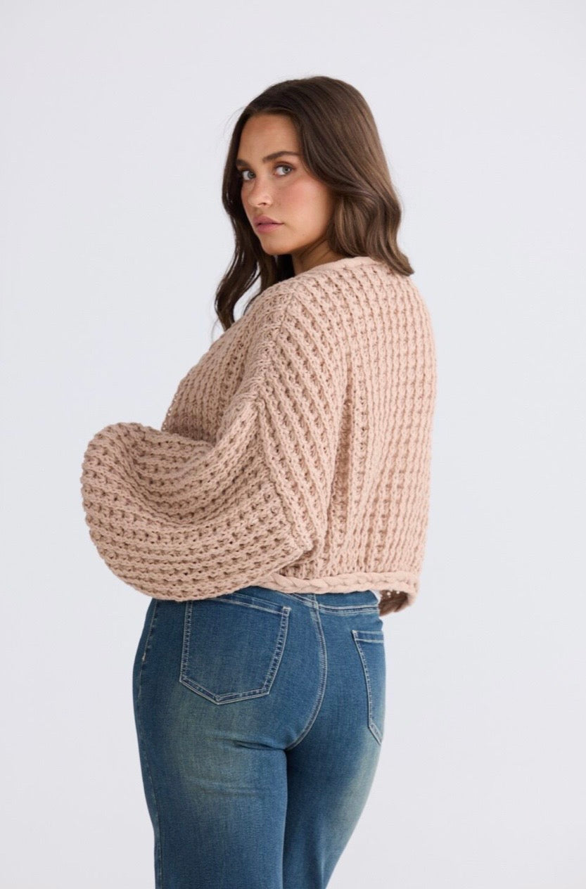 Zinnia Tie Cardi