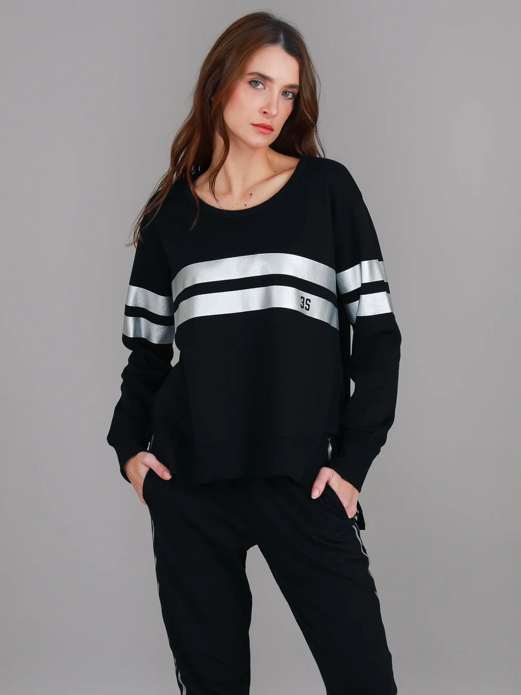 Theresa Oversized Crewneck Sweatshirt