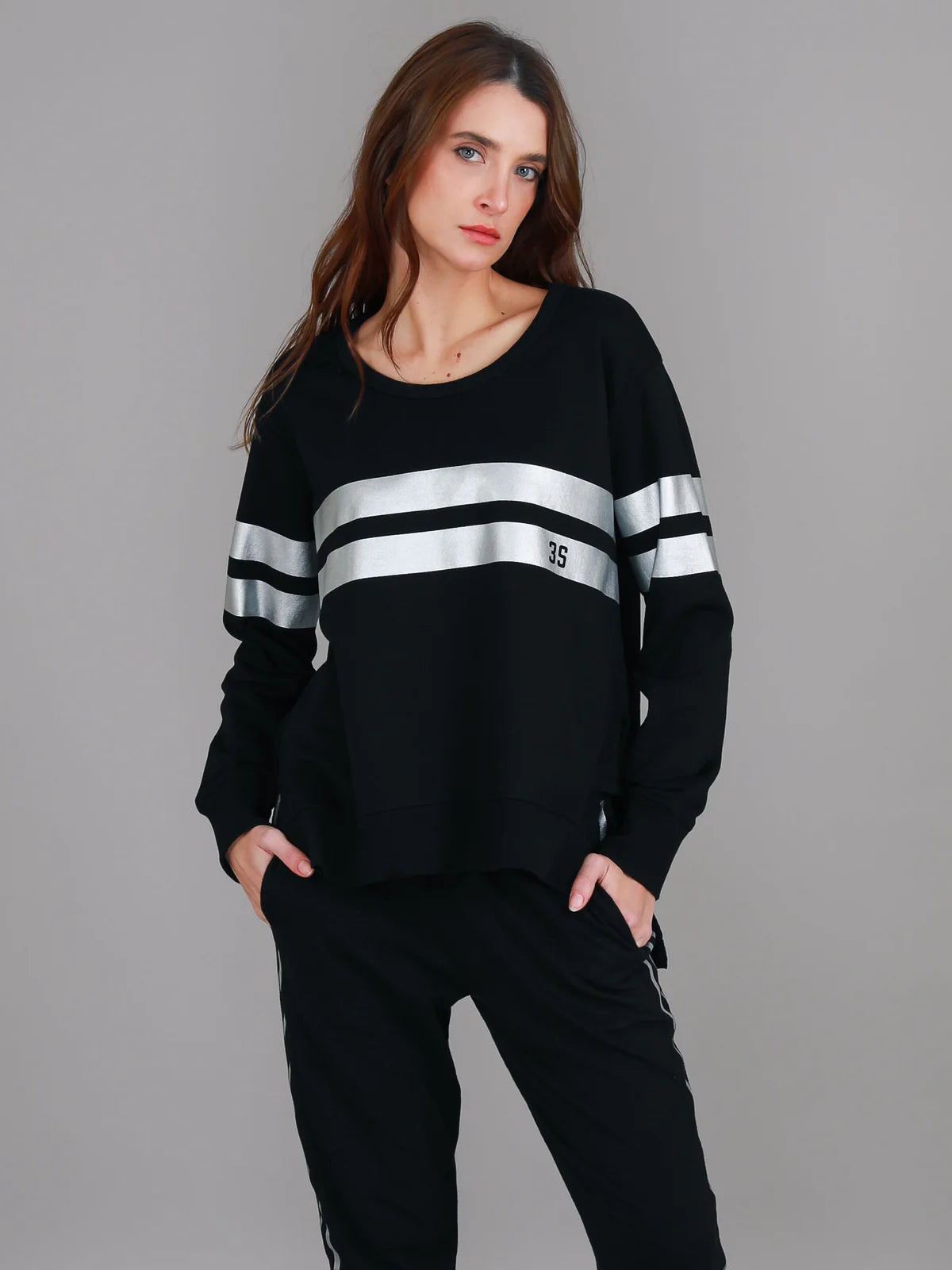 Theresa Oversized Crewneck Sweatshirt