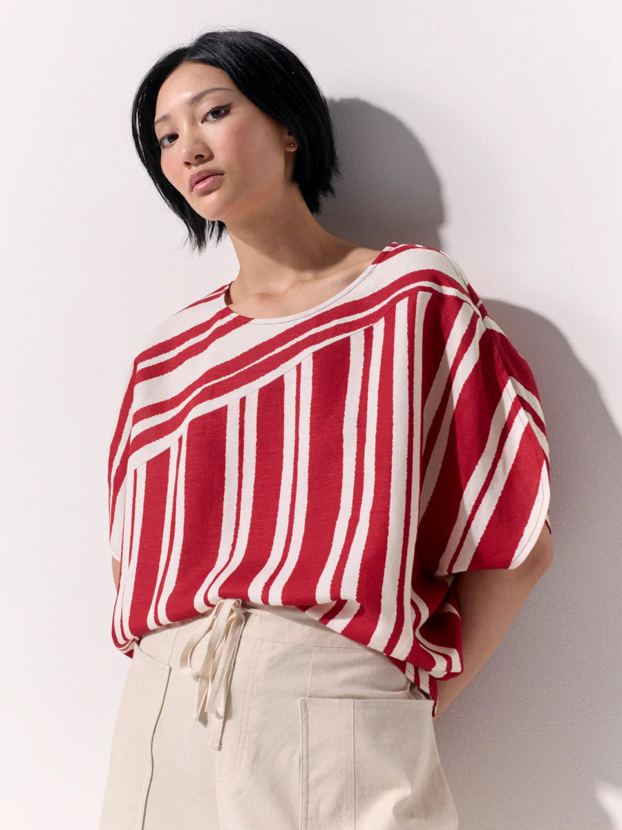 Inverse Stripe Top