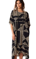 Geo Print Dress