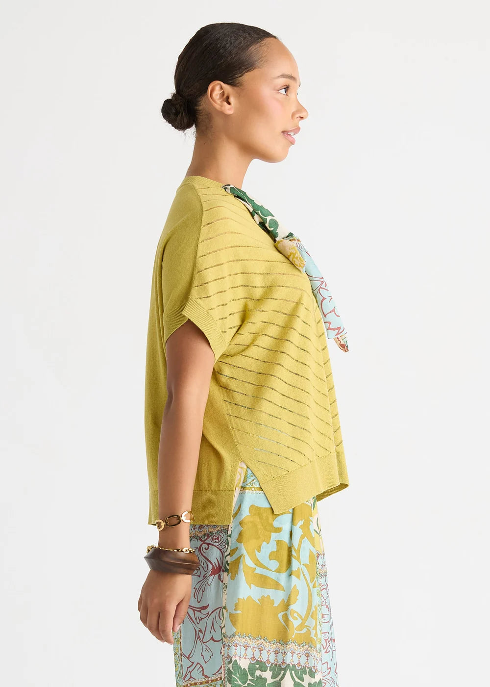Scarf Detail Top