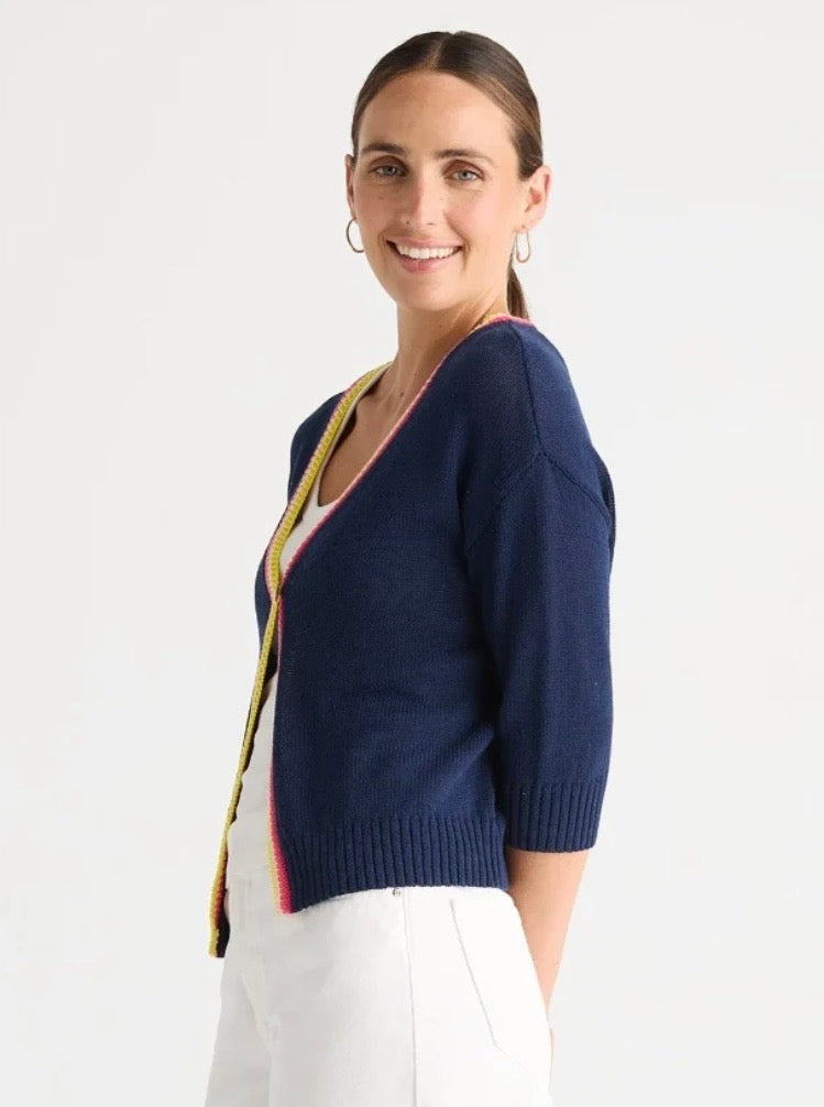 Crochet Trim Cardi