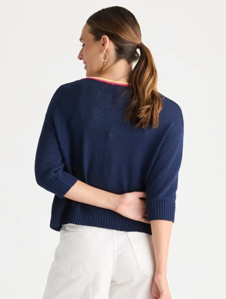 Crochet Trim Cardi