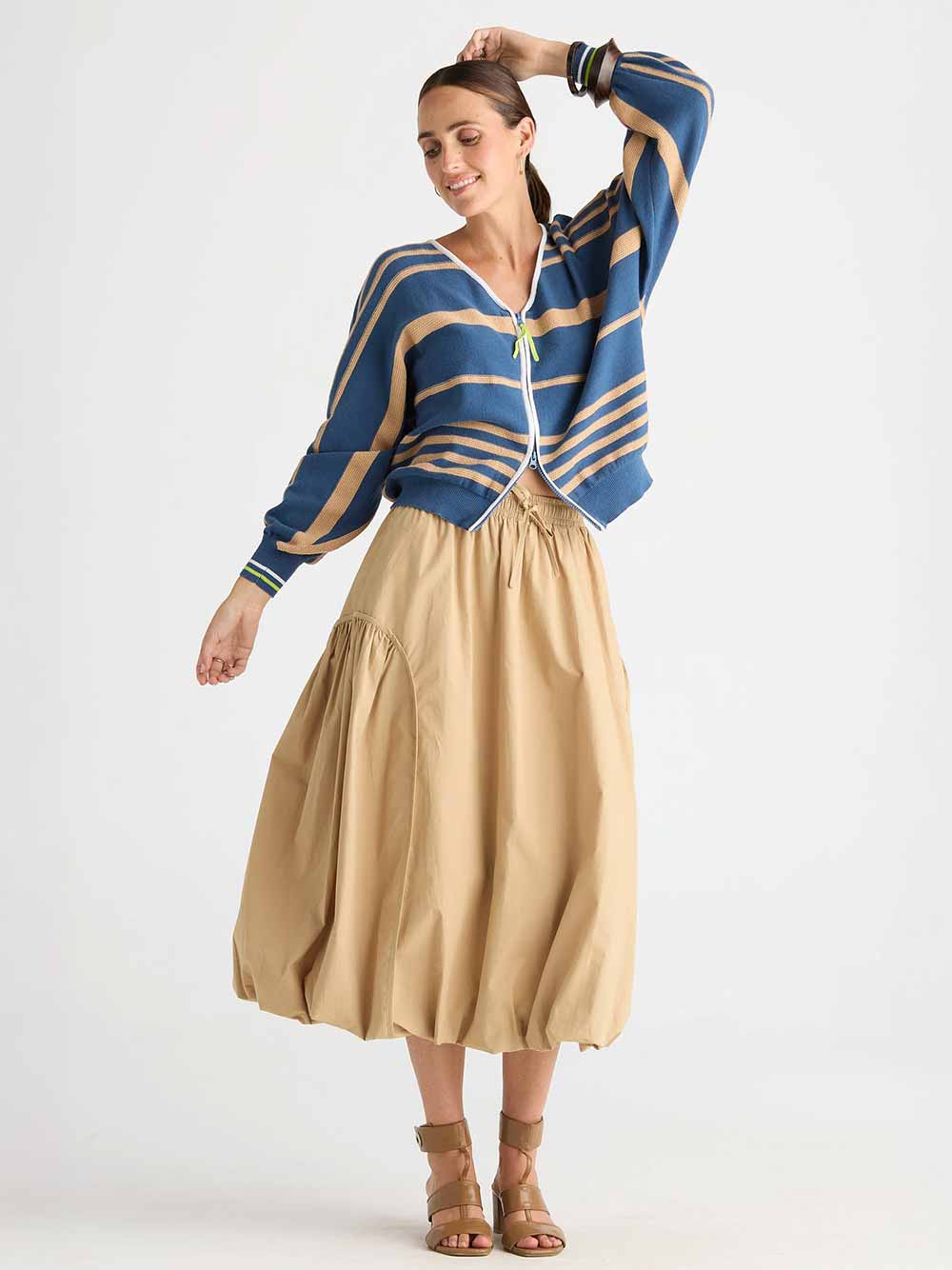 Statement Zip Cardi