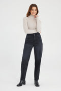 Jasmin High Waist Cropped Length Jogger Jeans - Length (L02-L32)