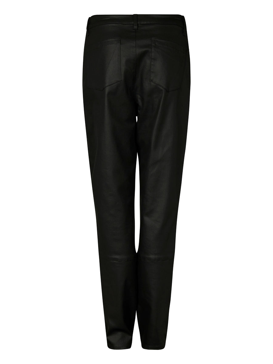 Panelled Wax Coated Jean