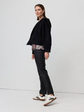 Panelled Wax Coated Jean