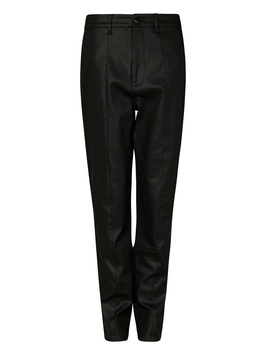 Panelled Wax Coated Jean