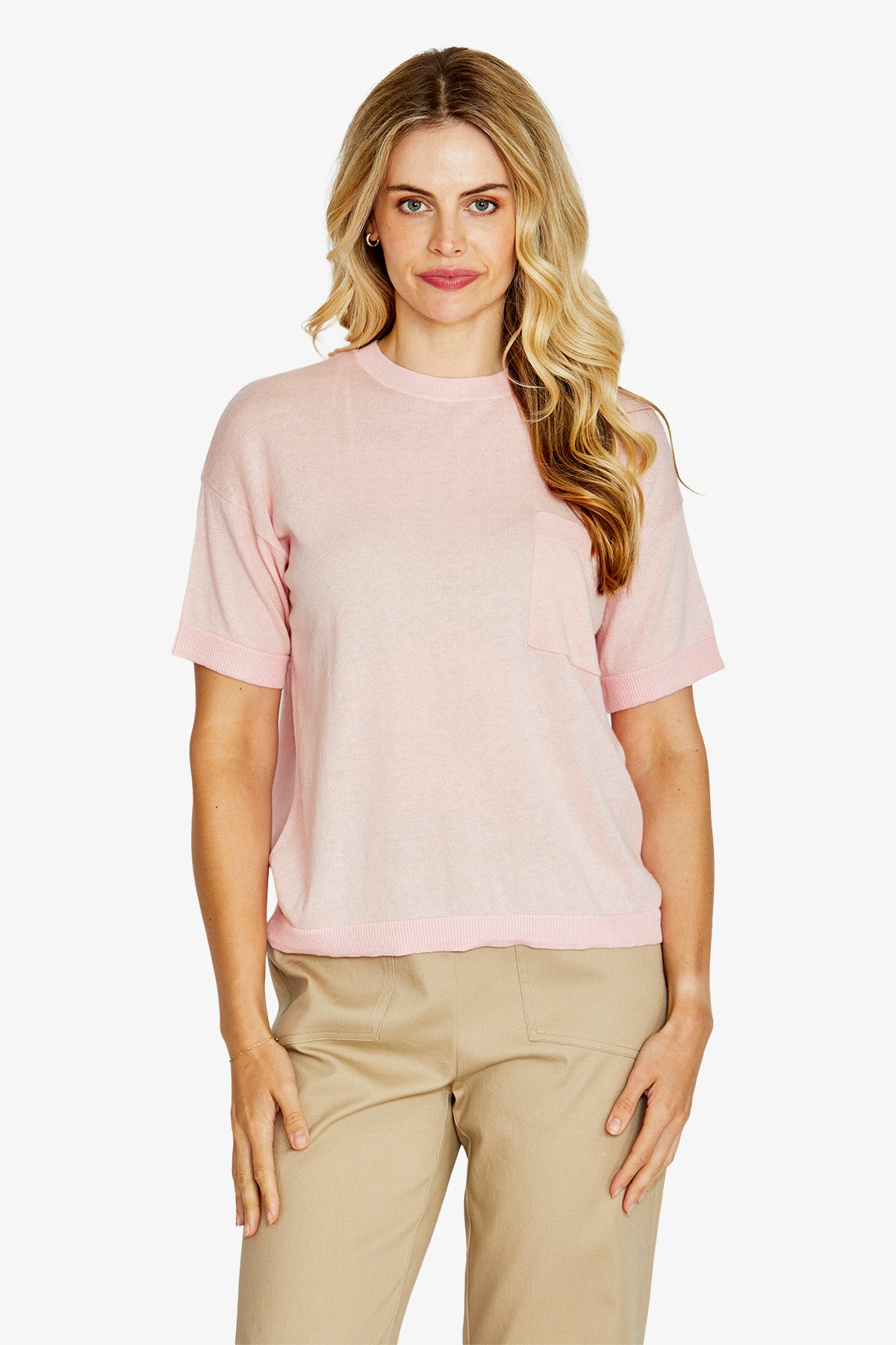 Elena S/Slv Pocket P/Over