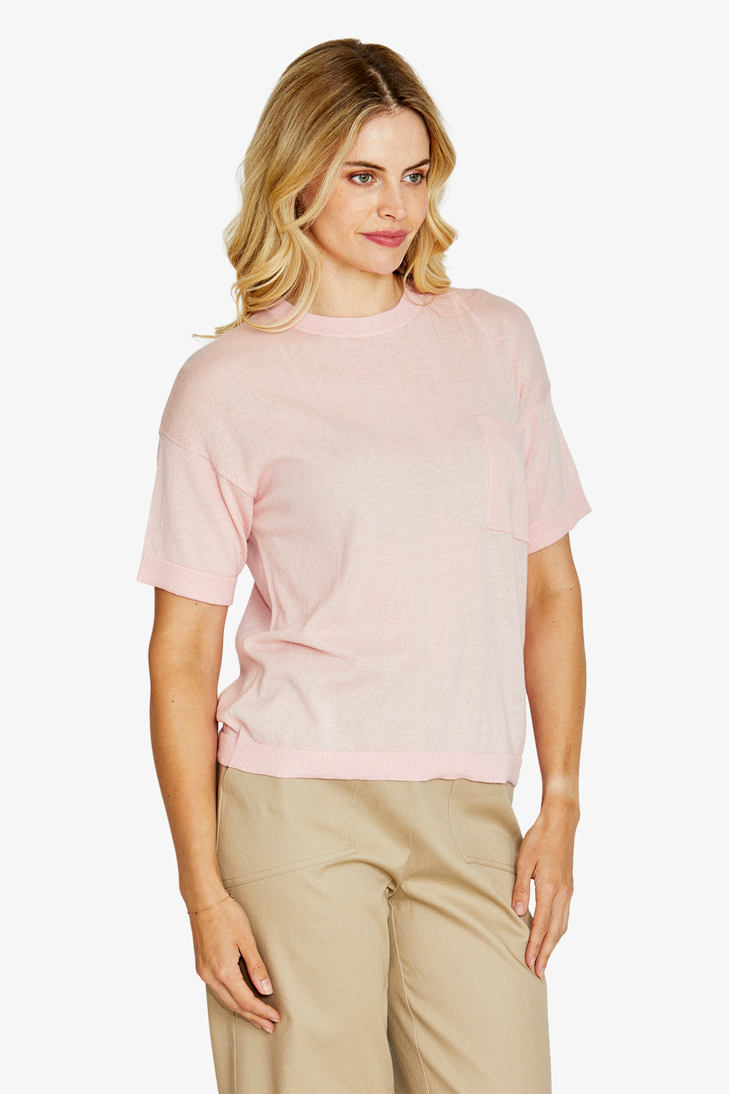 Elena S/Slv Pocket P/Over