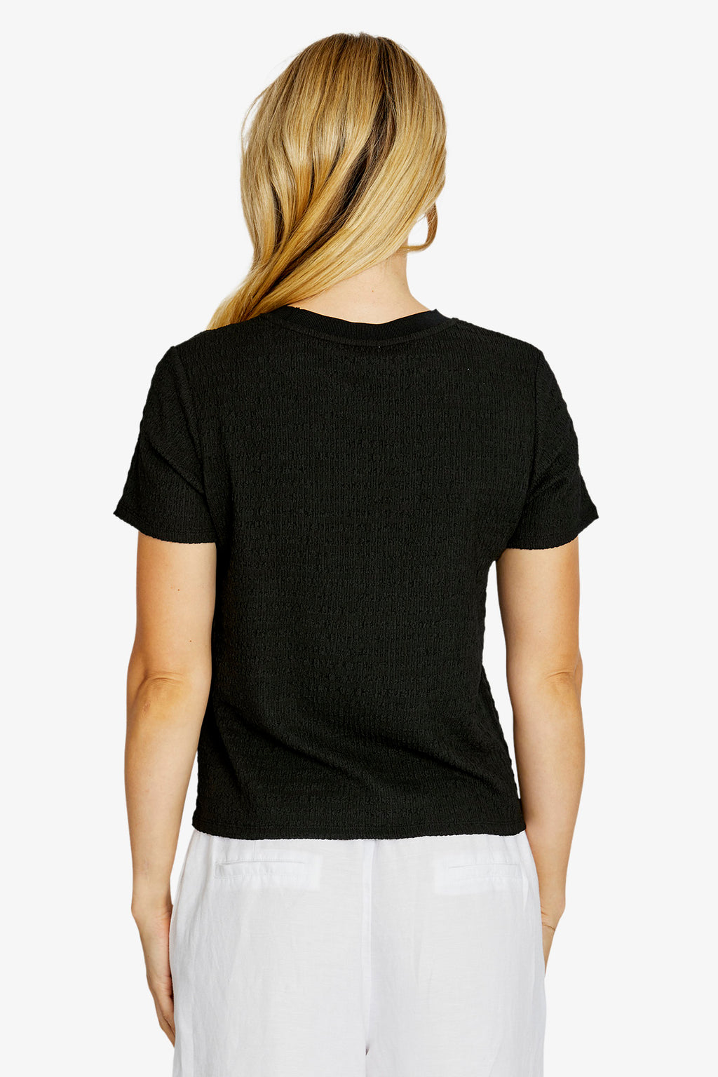 Alfie Textured Crew Tee