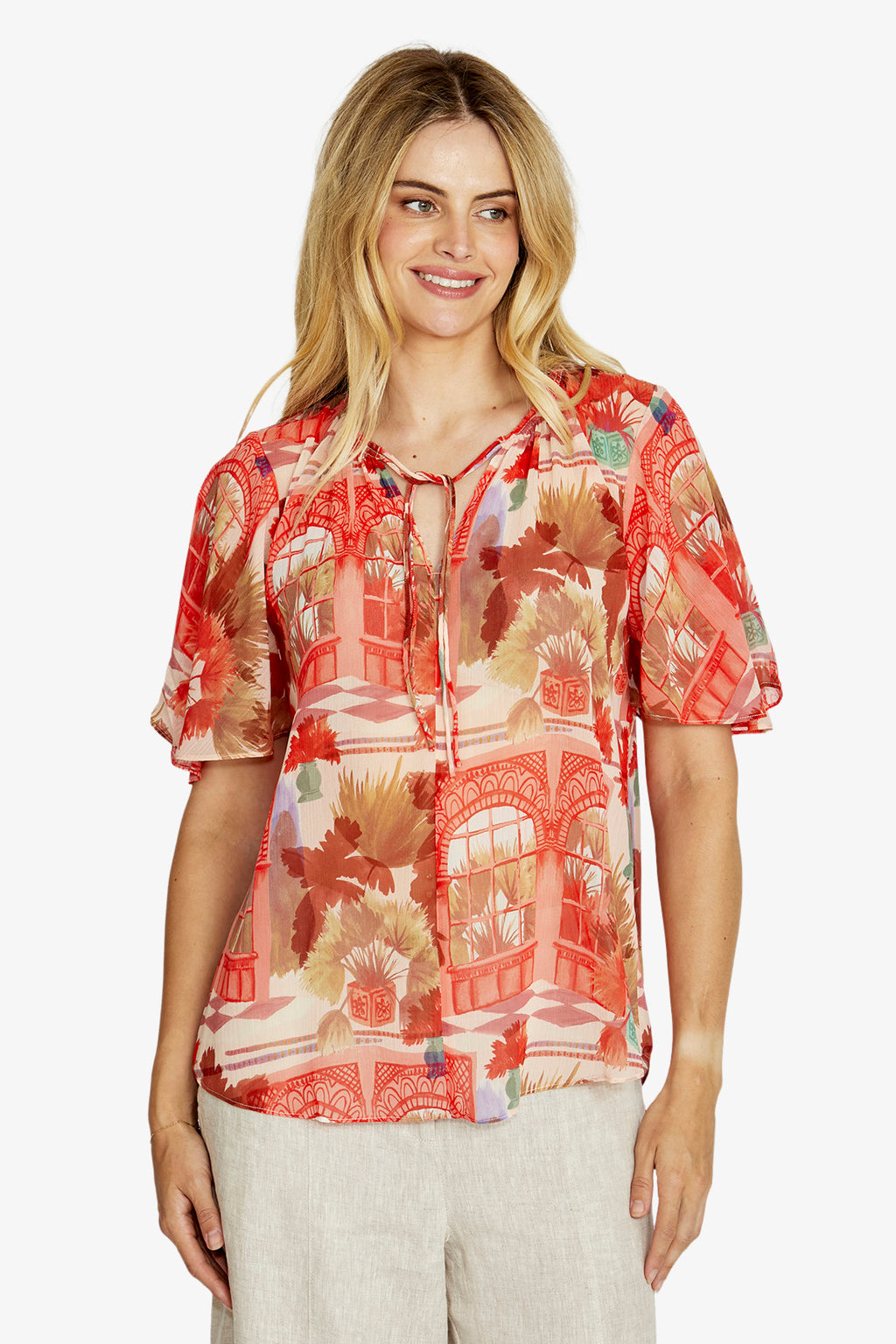 Sophia Bell Sleeve Blouse